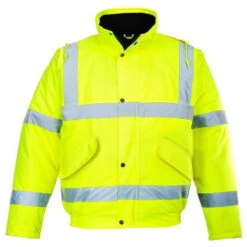 Portwest Hi Vis Bomber Jacket - Yellow