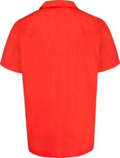 Uptheir Tian Reverse Collar Short Sleeve Shirt - Pink