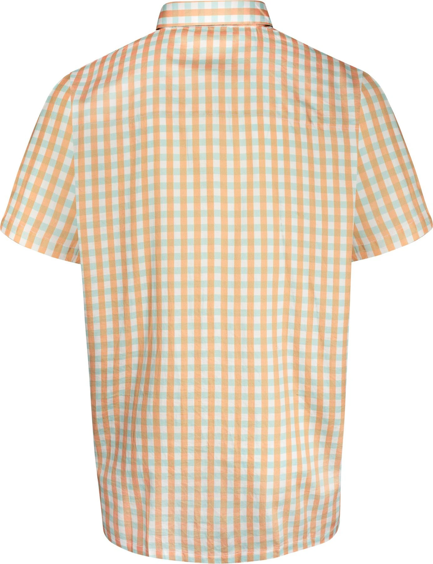 Uptheir Malpas Short Sleeve Checked Shirt - Brown 4 Uptheir Malpas Short Sleeve Checked Shirt - Brown - Image 2