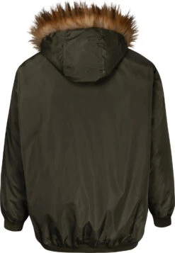 Duke || Portwest || Basic Shop 23 Uptheir Huck Padded Bomber Jacket With Hood - Green