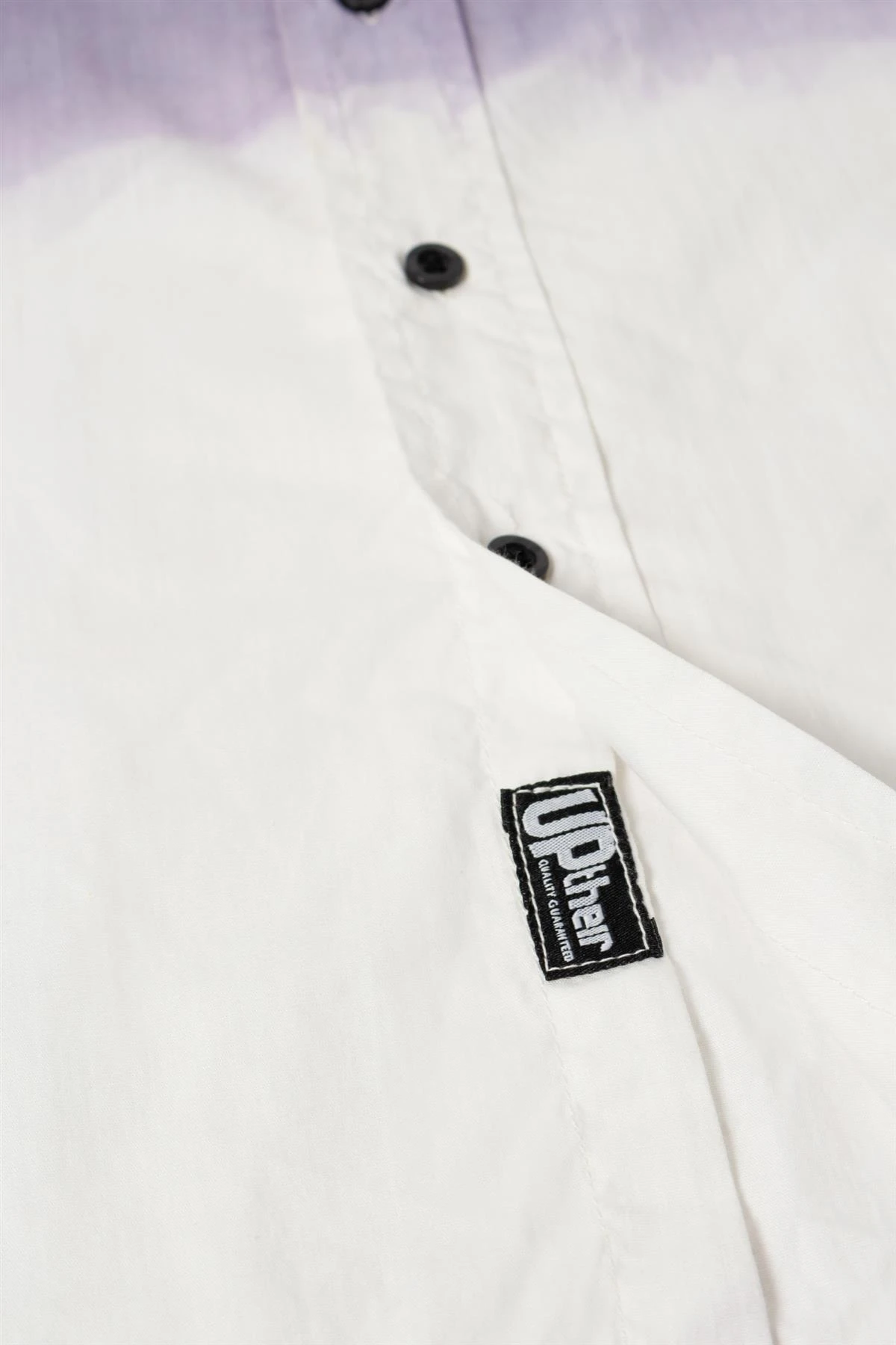 Uptheir Clem Ombre Short Sleeve Shirt - Purple 6 Uptheir Clem Ombre Short Sleeve Shirt - Purple - Image 4